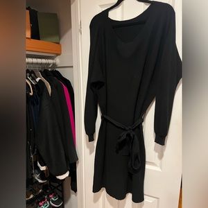 Off the Shoulder Sweater Dress